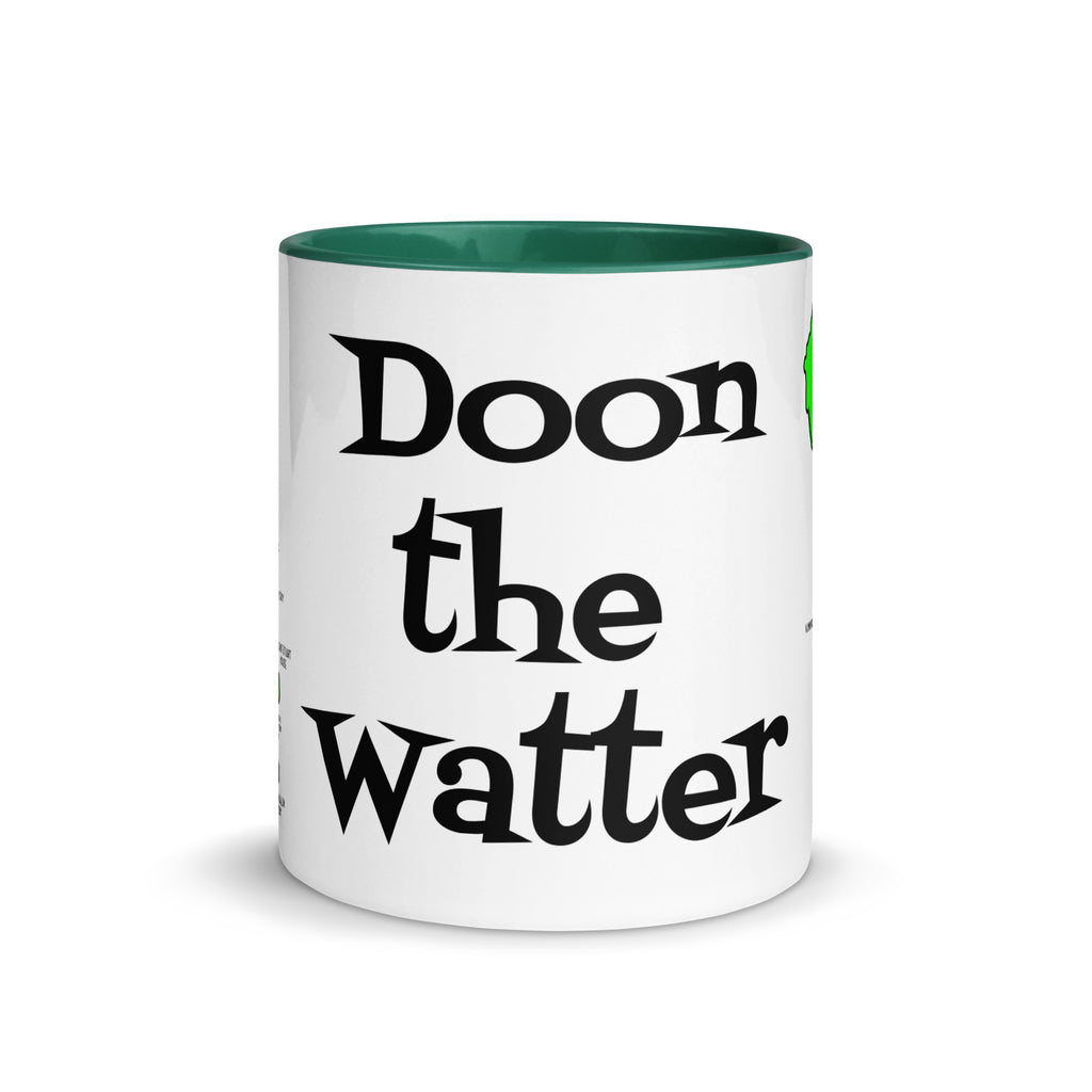 Doon the Watter, Isle of Bute Mug with different color inside