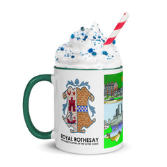 Rothesay, Isle of Bute Mug with different colors Inside