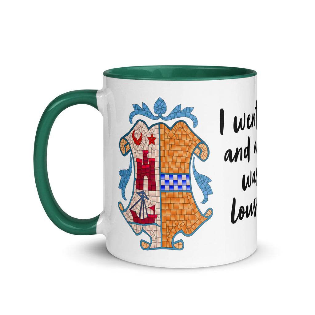I went to Rothesay and all I got was a lousy mug with different colors Inside