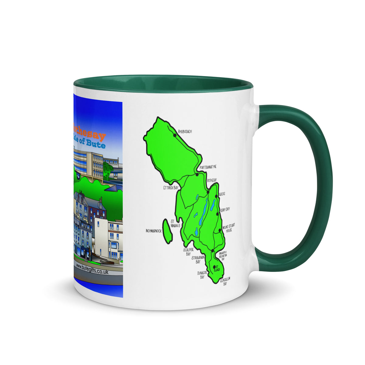 Rothesay Mug with different colors Inside