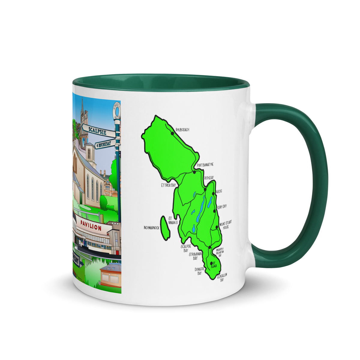 Bute Mug with different colors Inside