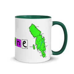 100% Brandane Mug with different colors Inside