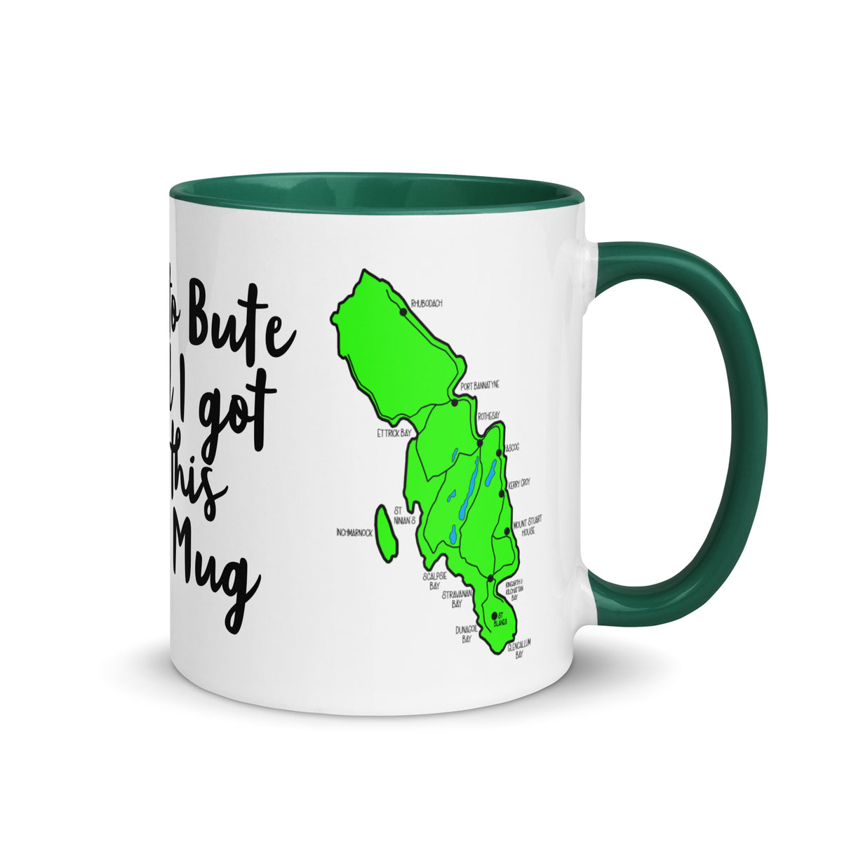 I went to Rothesay and all I got was a lousy mug with different colors Inside