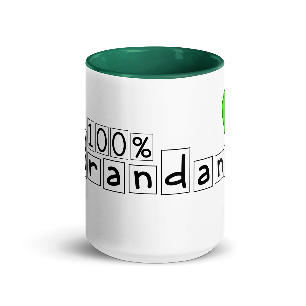 100% Brandane Mug with different colors Inside