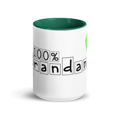 100% Brandane Mug with different colors Inside