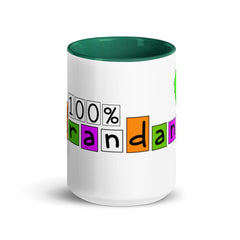 100% Brandane Mug with different colors Inside