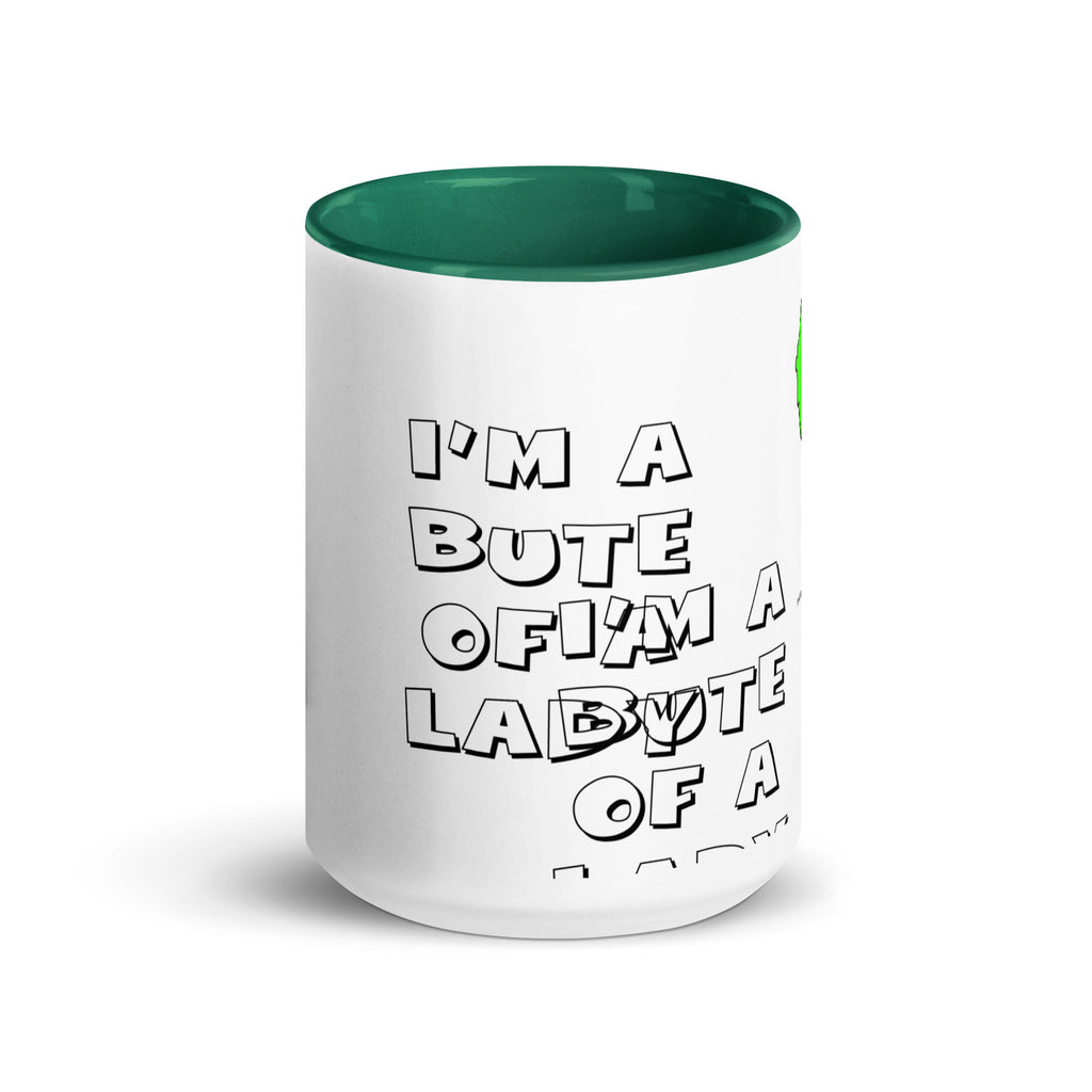 I'm a Bute of a Lady mug with different colors Inside
