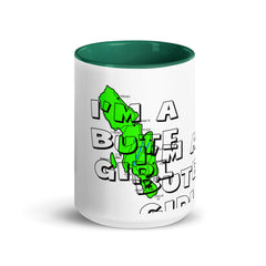 I'm a Bute Girl mug with different colors Inside