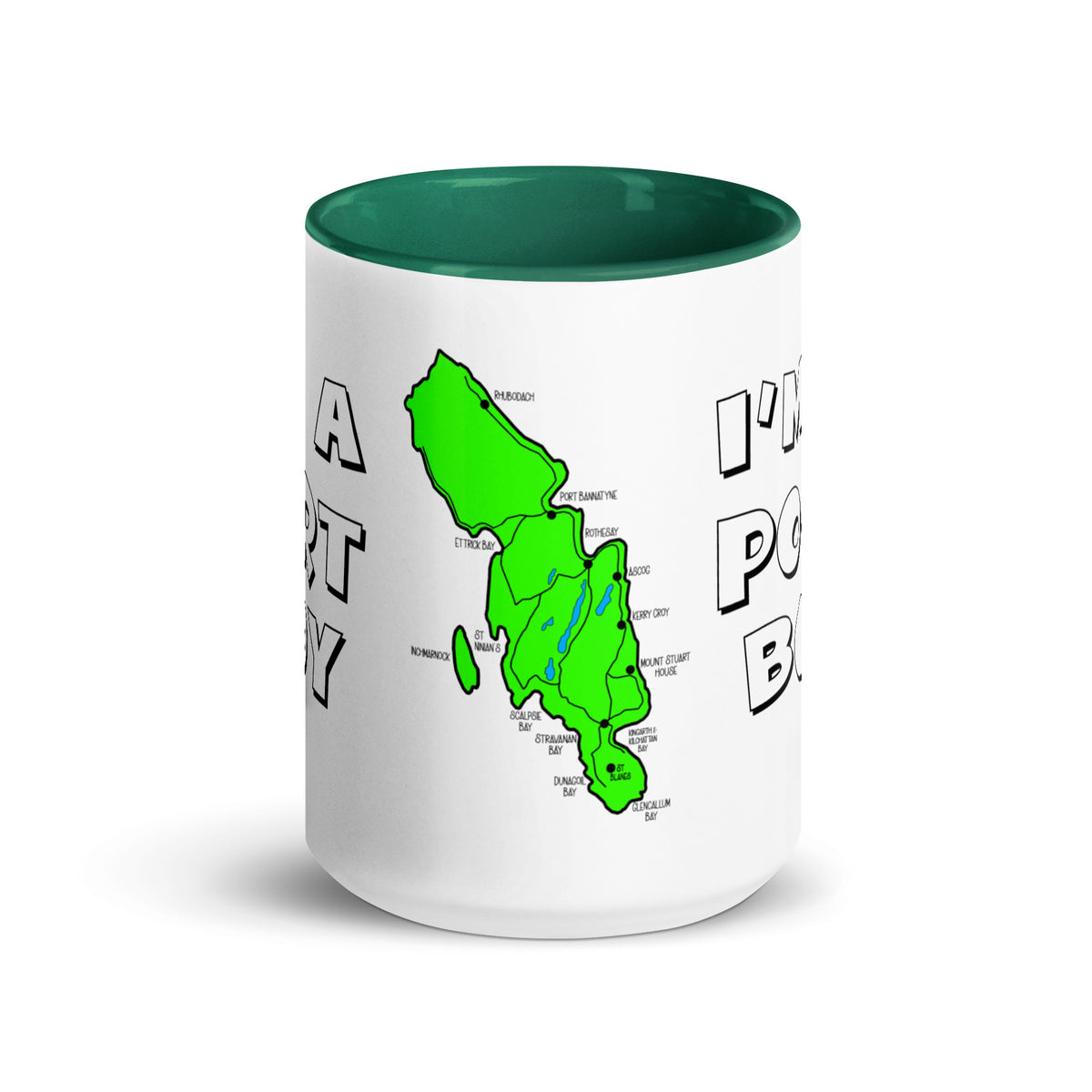 I'm a Port Boy mug with different colors Inside