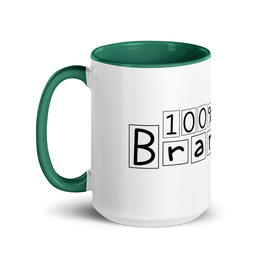 100% Brandane Mug with different colors Inside