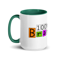 100% Brandane Mug with different colors Inside