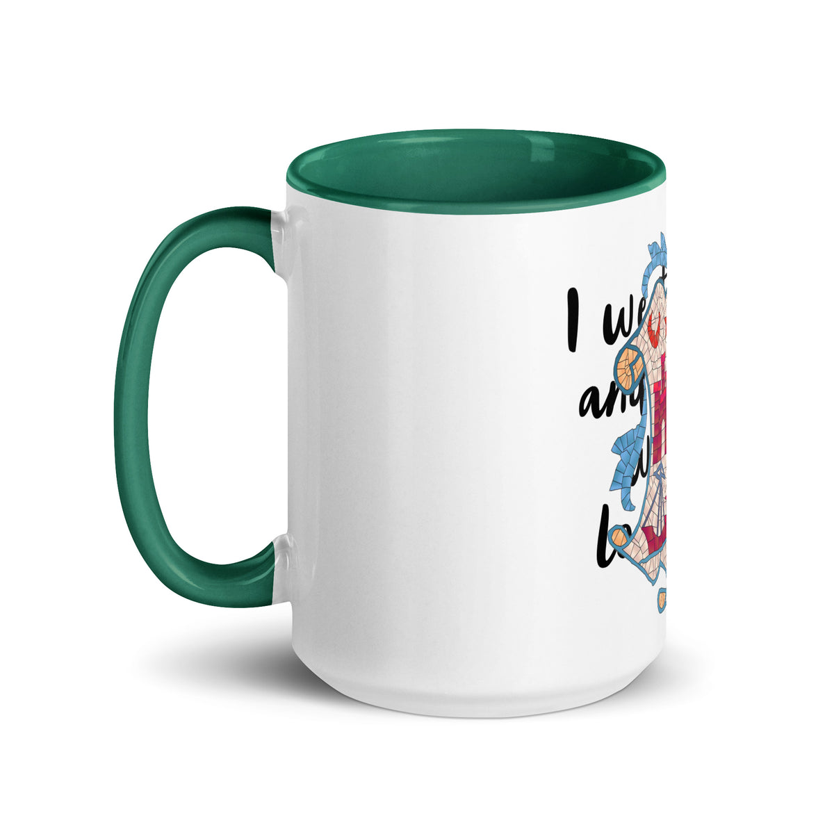 I went to Rothesay and all I got was a lousy mug with different colors Inside