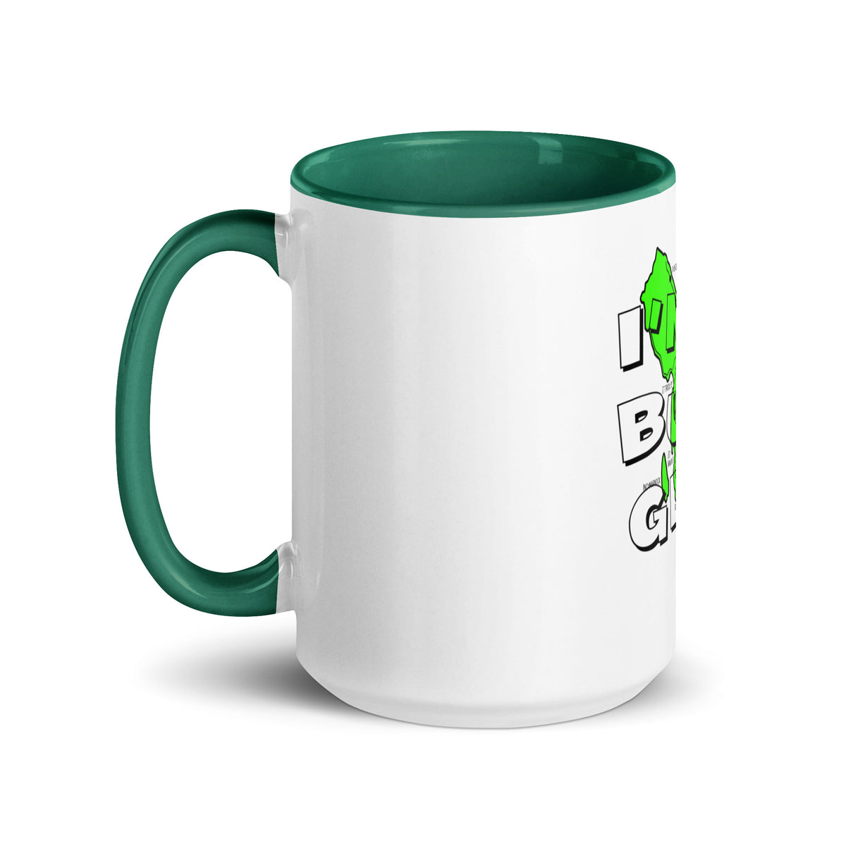 I'm a Bute Girl mug with different colors Inside
