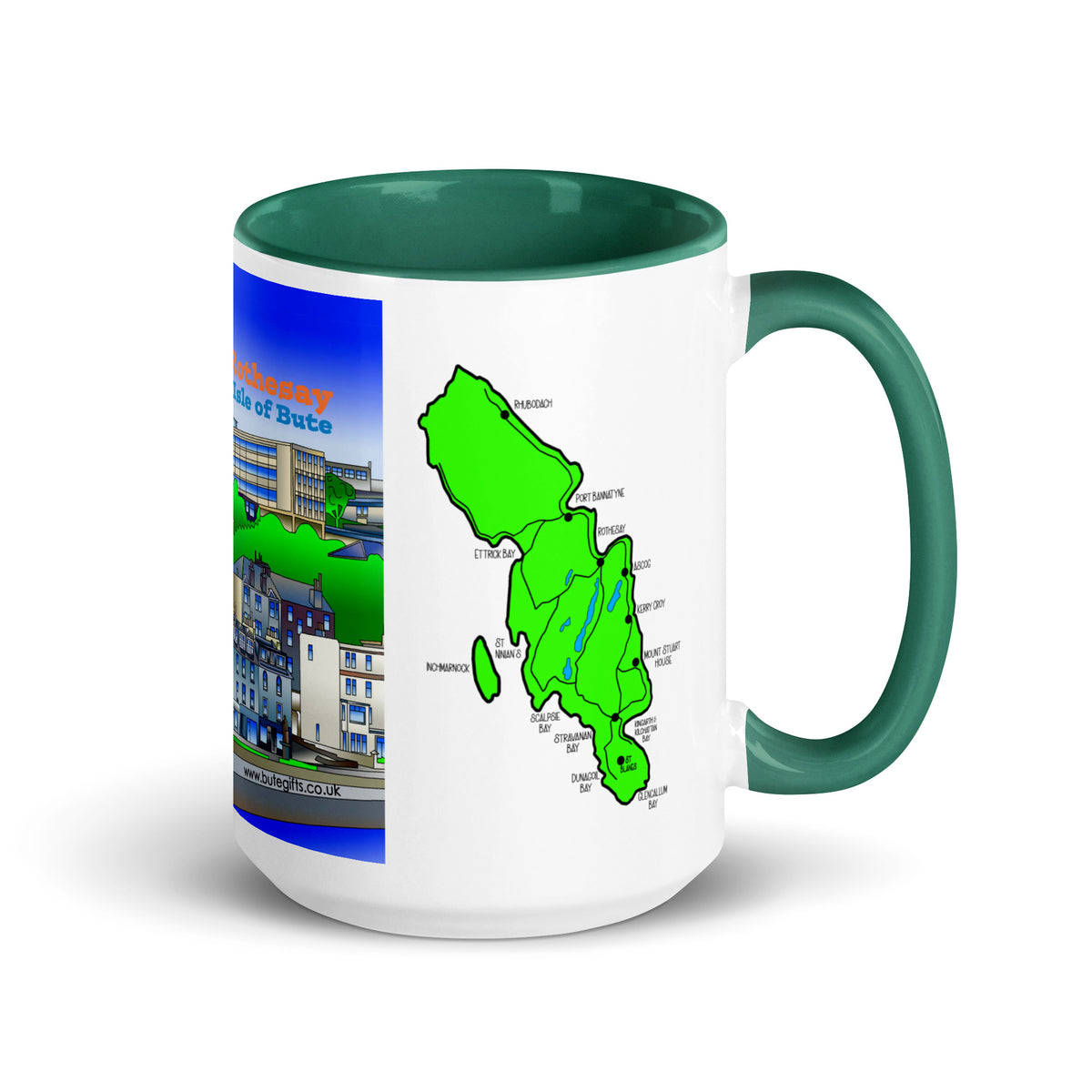 Rothesay Mug with different colors Inside