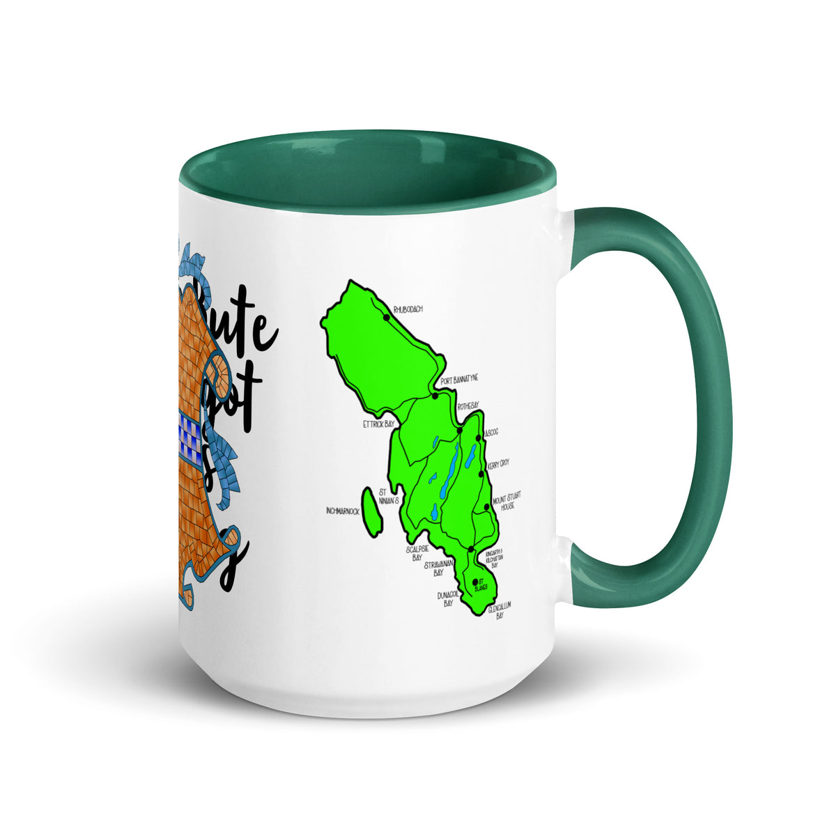 I went to Rothesay and all I got was a lousy mug with different colors Inside