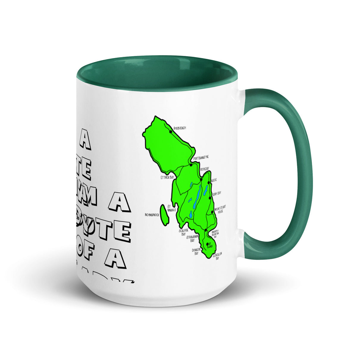 I'm a Bute of a Lady mug with different colors Inside