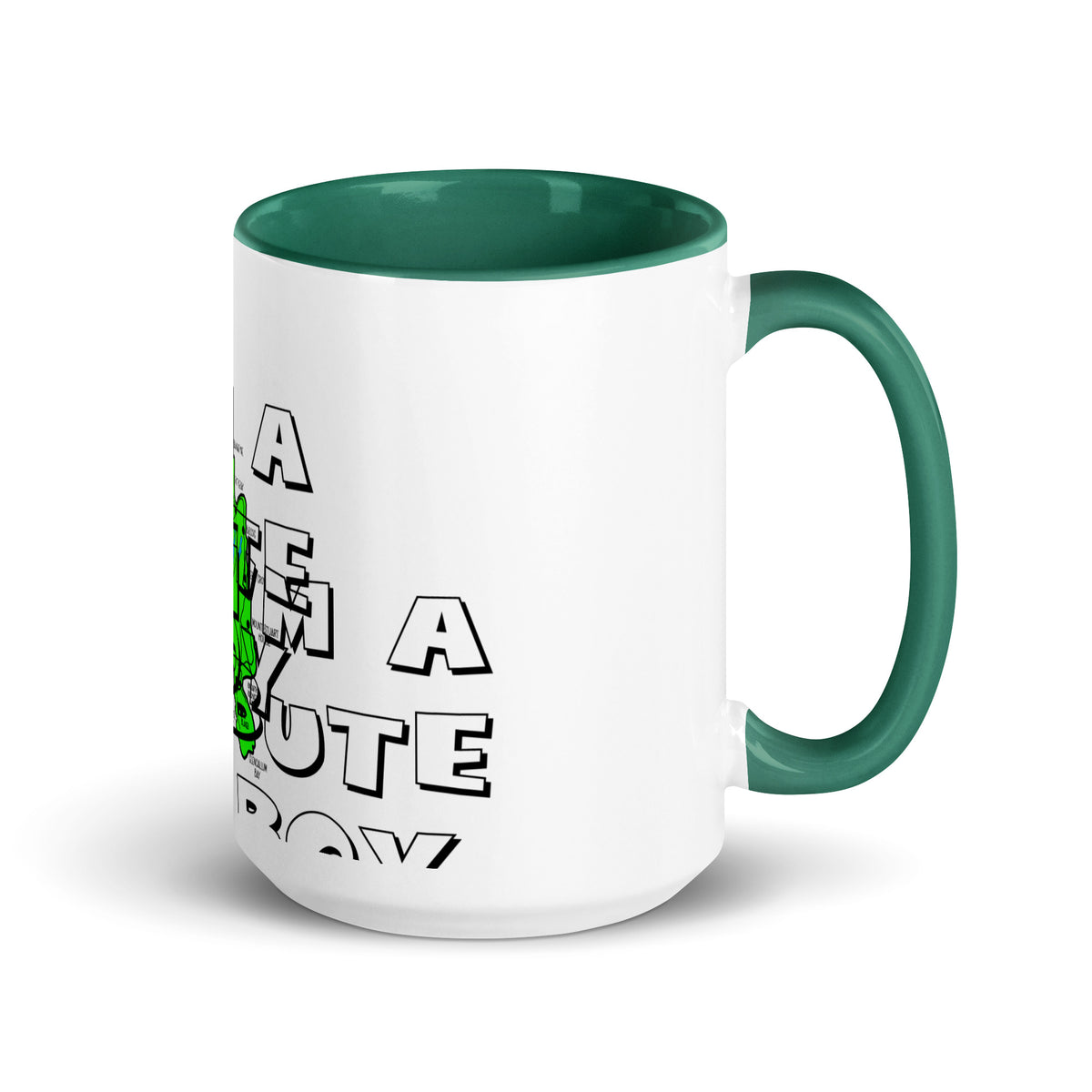 I'm a Bute Boy mug with different colors Inside