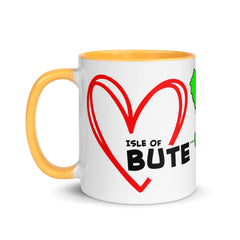 I love Bute Mug with Color Inside FREE p&p Worldwide