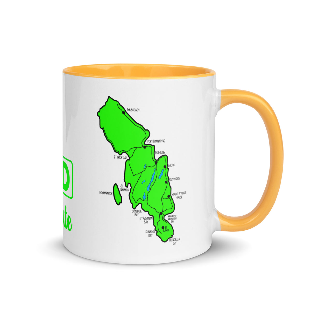 West Island Way Mug with Color Inside