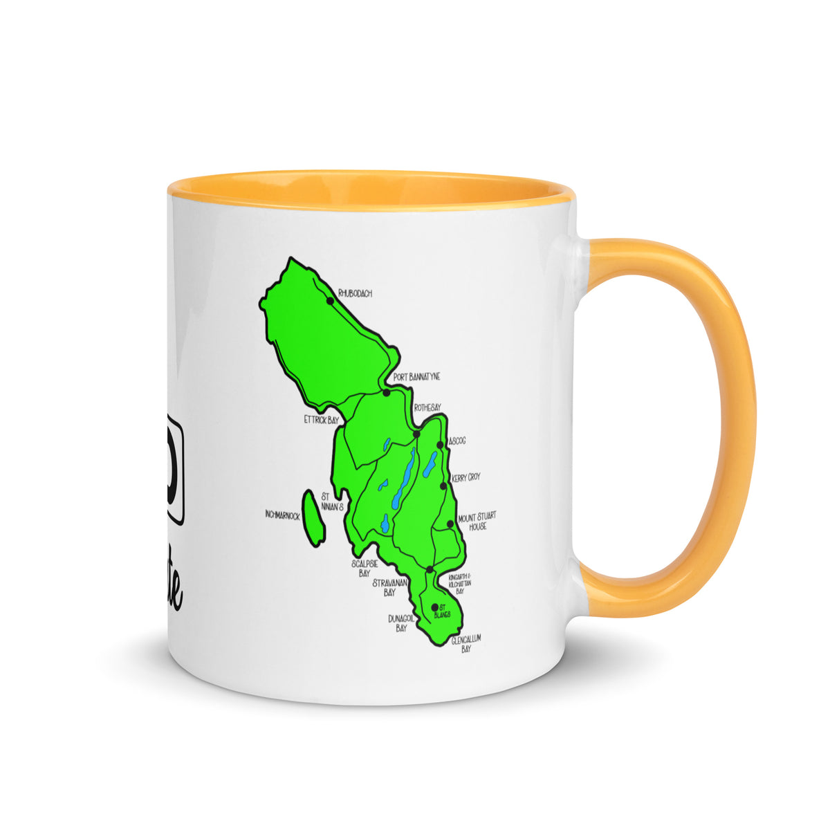 West Island Way Mug with Color Inside