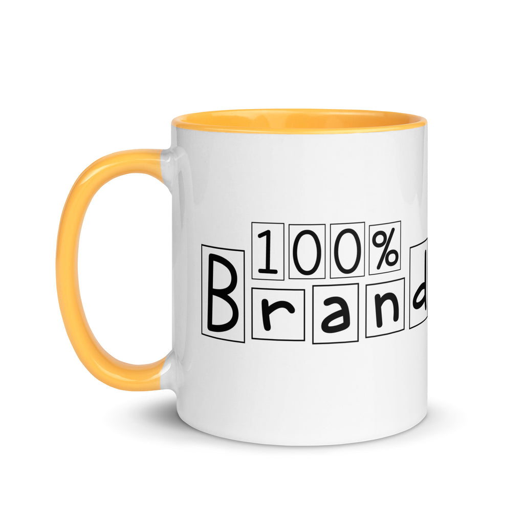 100% Brandane Mug with different colors Inside