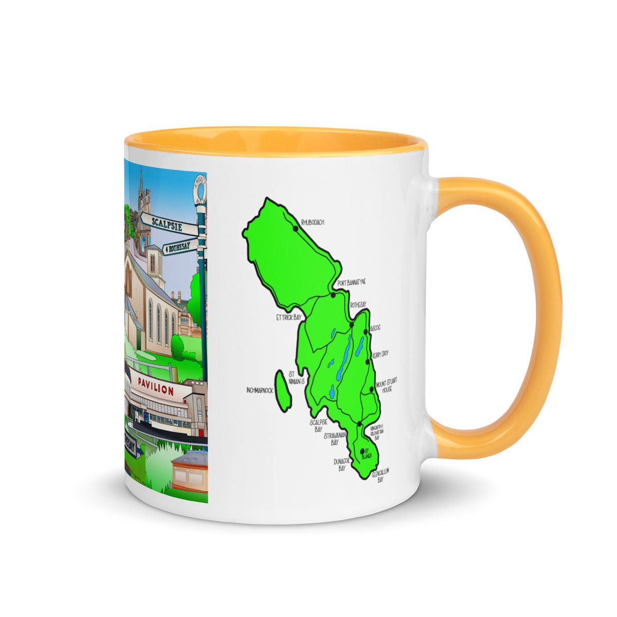 Bute Mug with different colors Inside