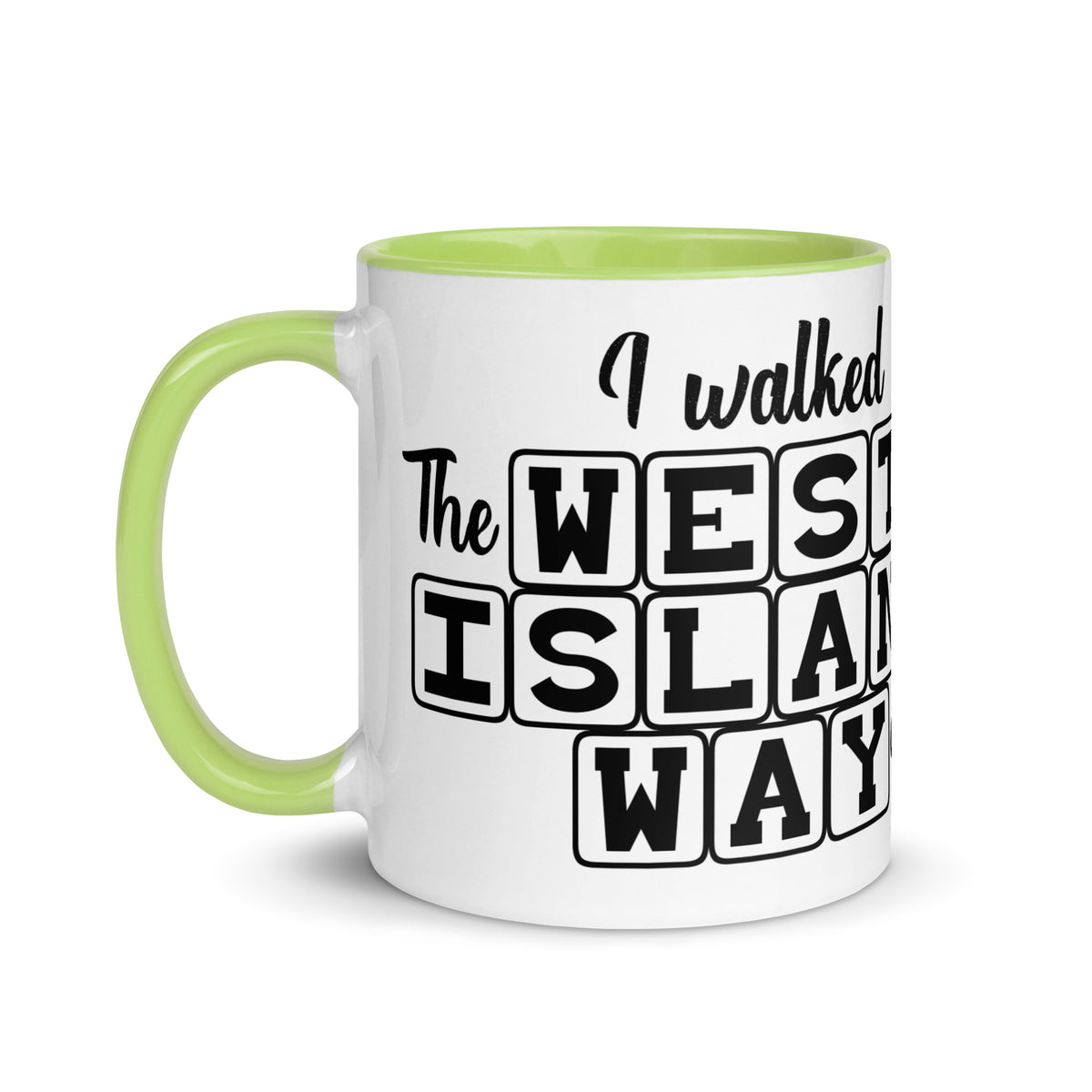 West Island Way Mug with Color Inside