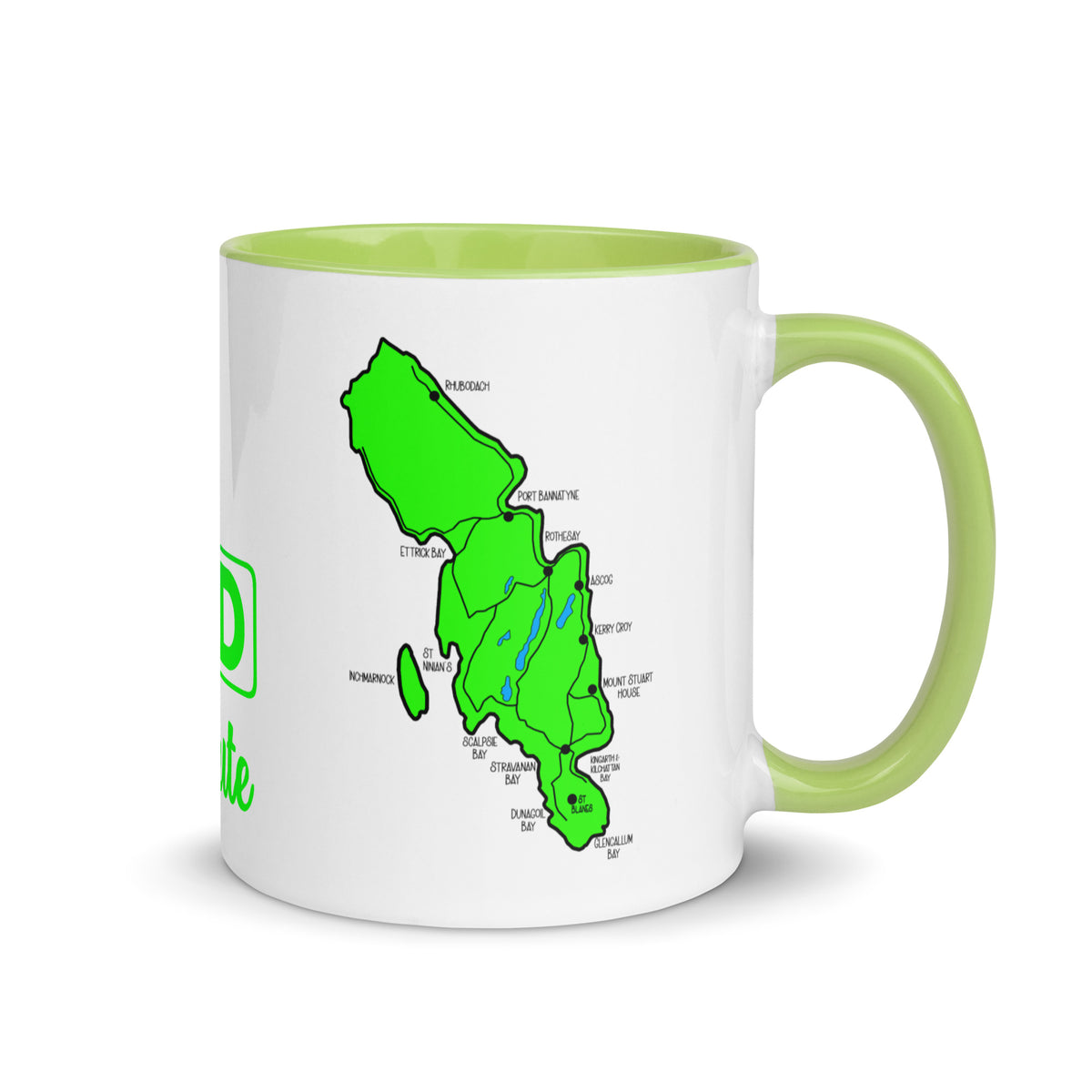 West Island Way Mug with Color Inside