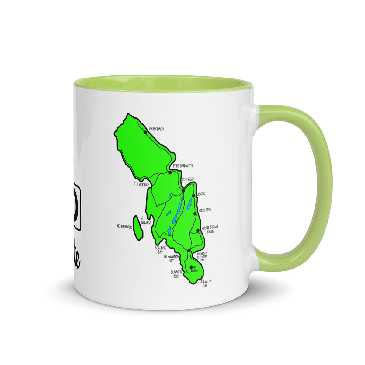 West Island Way Mug with Color Inside