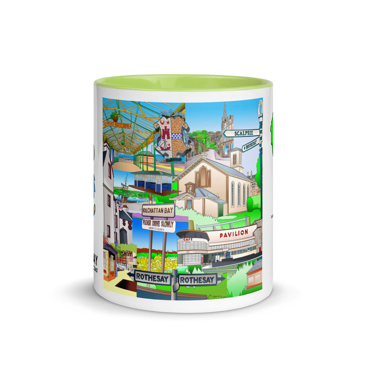 Bute Mug with different colors Inside