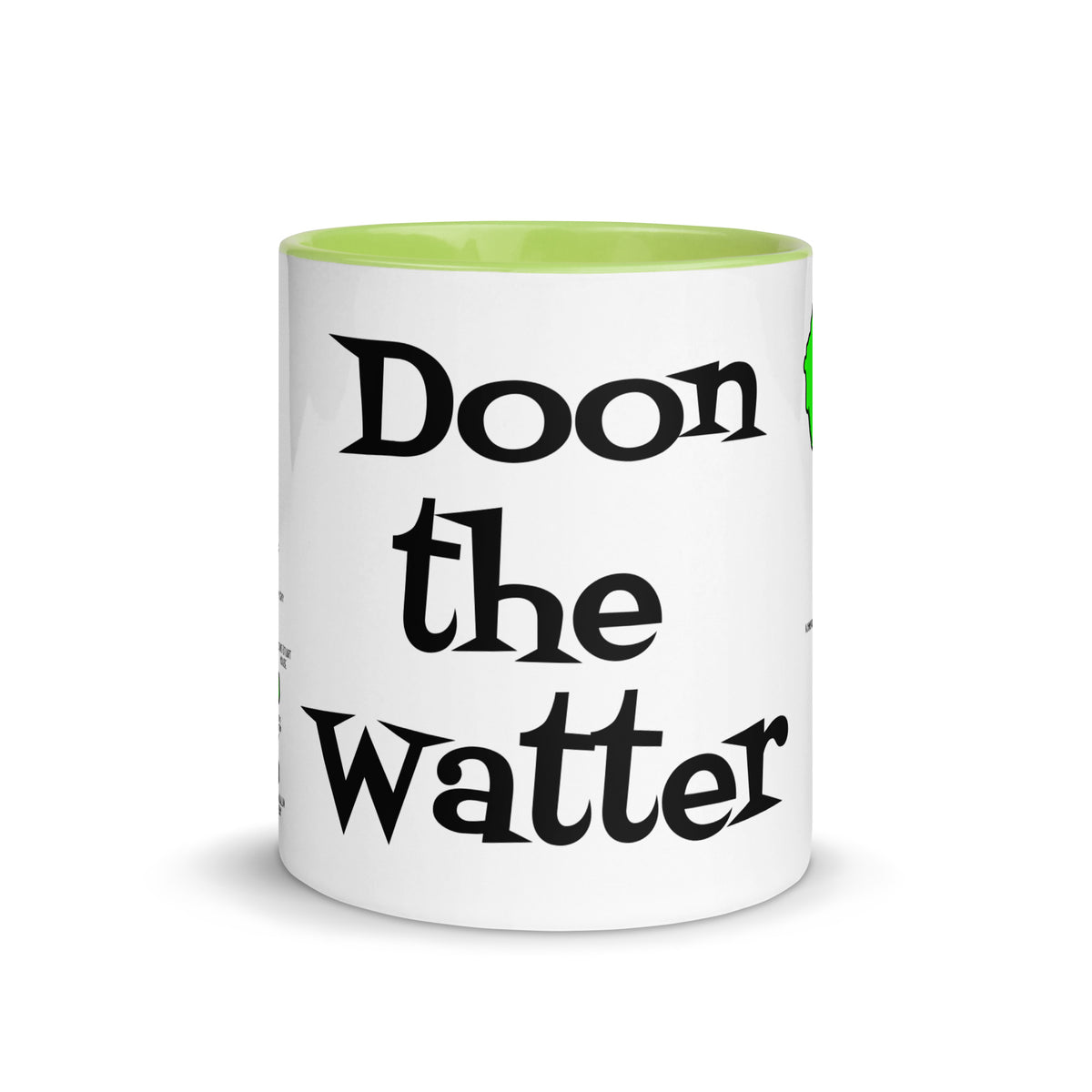 Doon the Watter, Isle of Bute Mug with different color inside