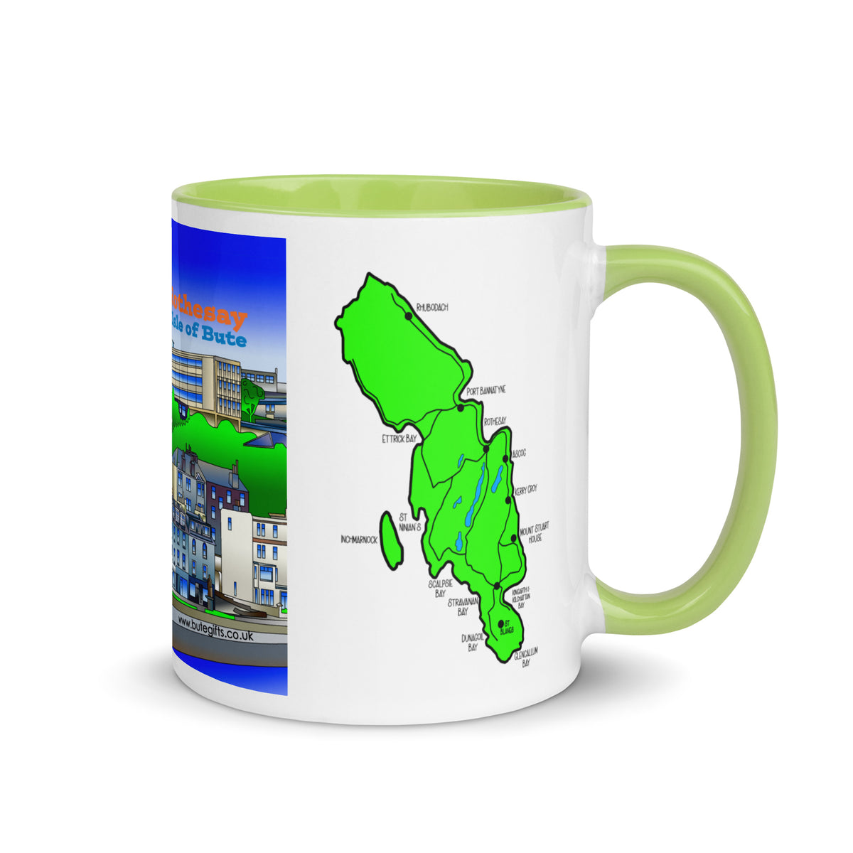 Rothesay Mug with different colors Inside