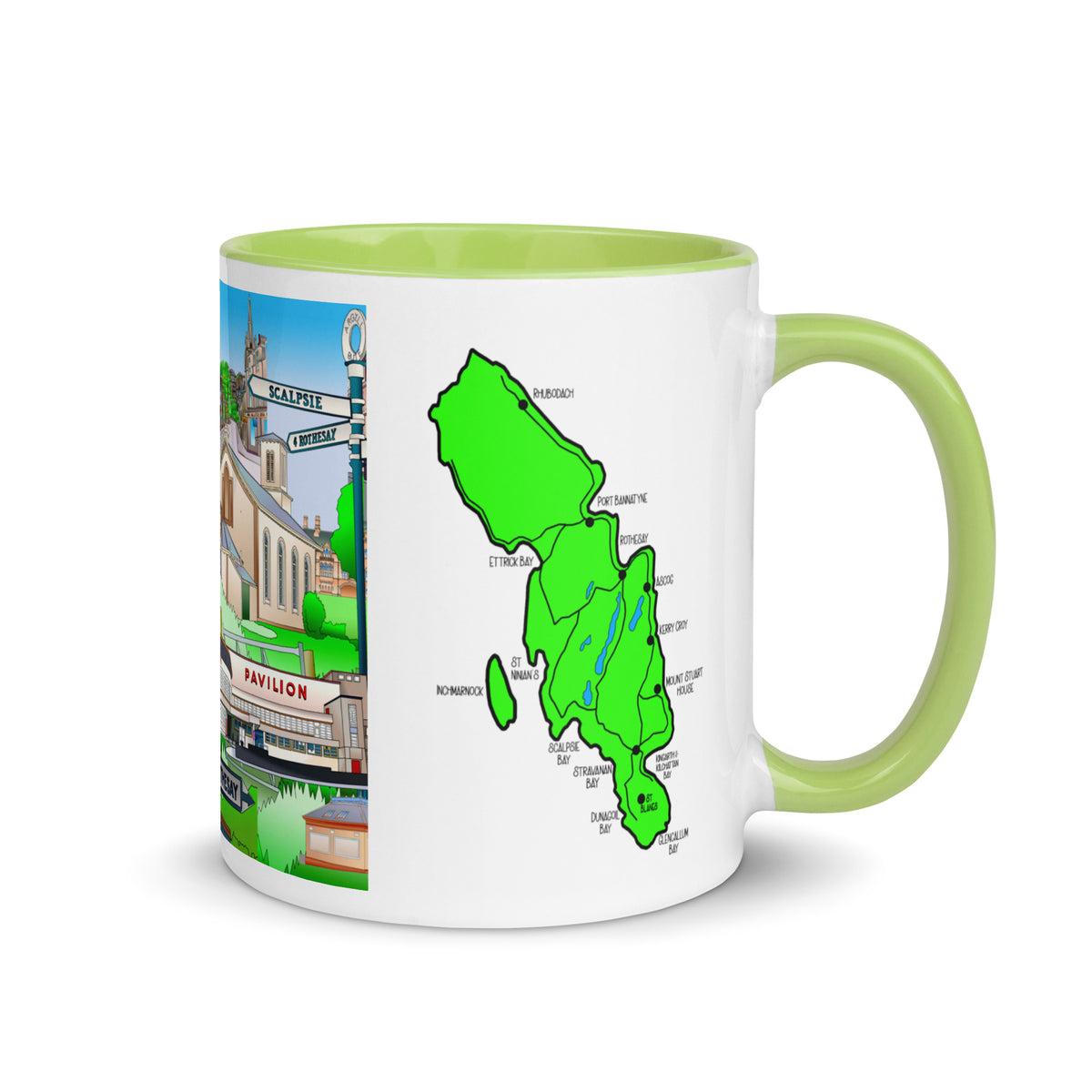 Bute Mug with different colors Inside