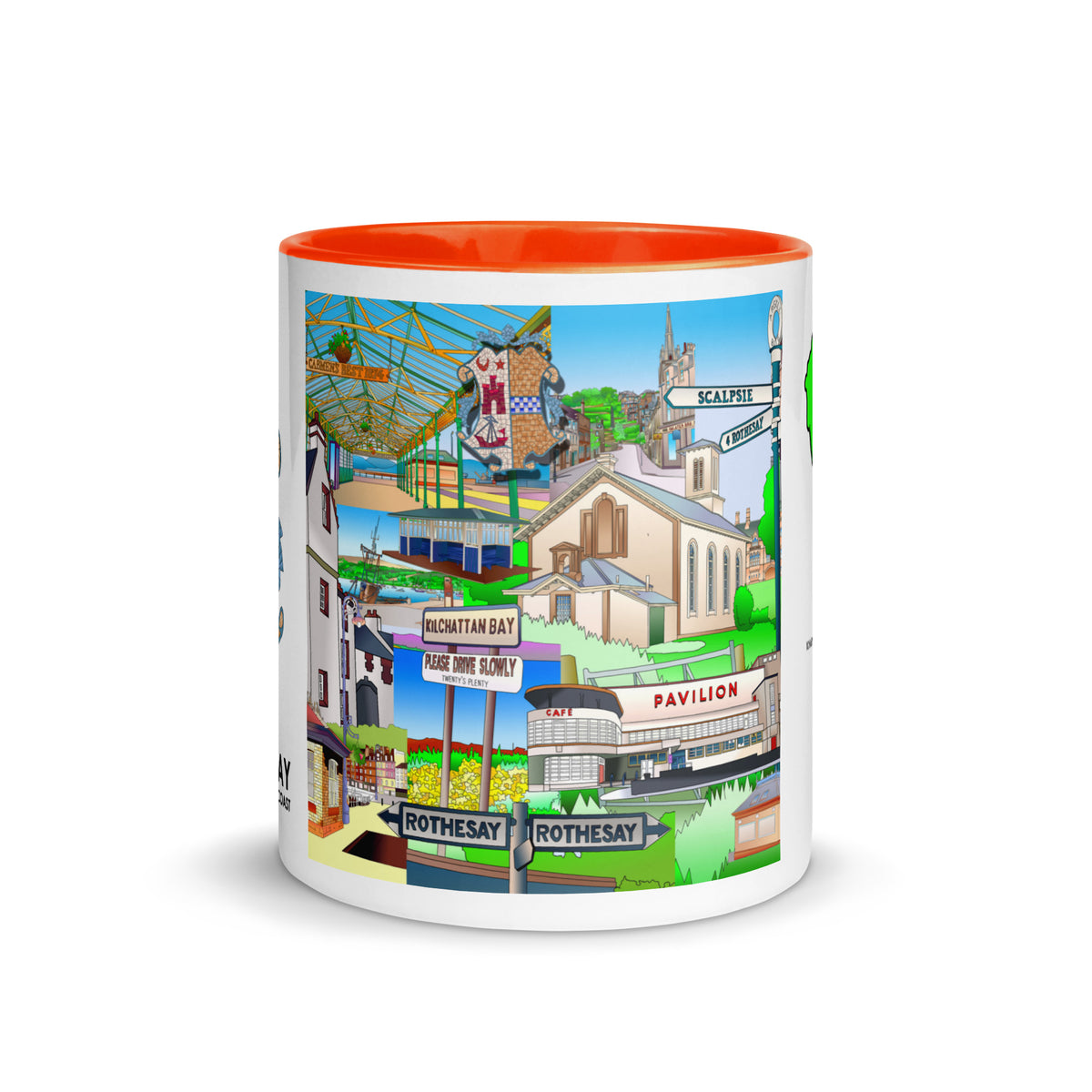 Bute Mug with different colors Inside