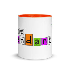 100% Brandane Mug with different colors Inside