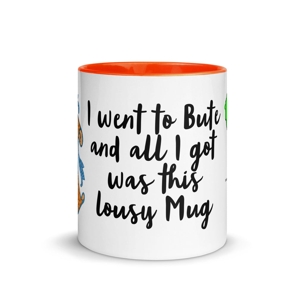 I went to Rothesay and all I got was a lousy mug with different colors Inside