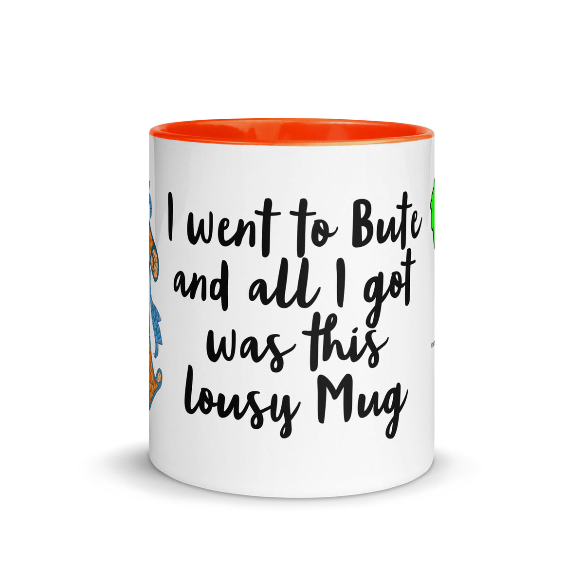 I went to Rothesay and all I got was a lousy mug with different colors Inside