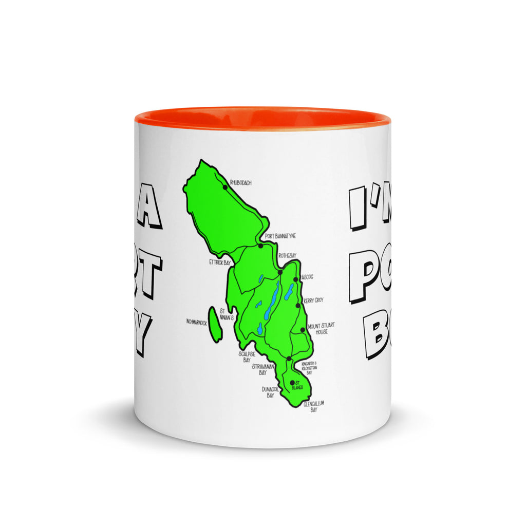 I'm a Port Boy mug with different colors Inside