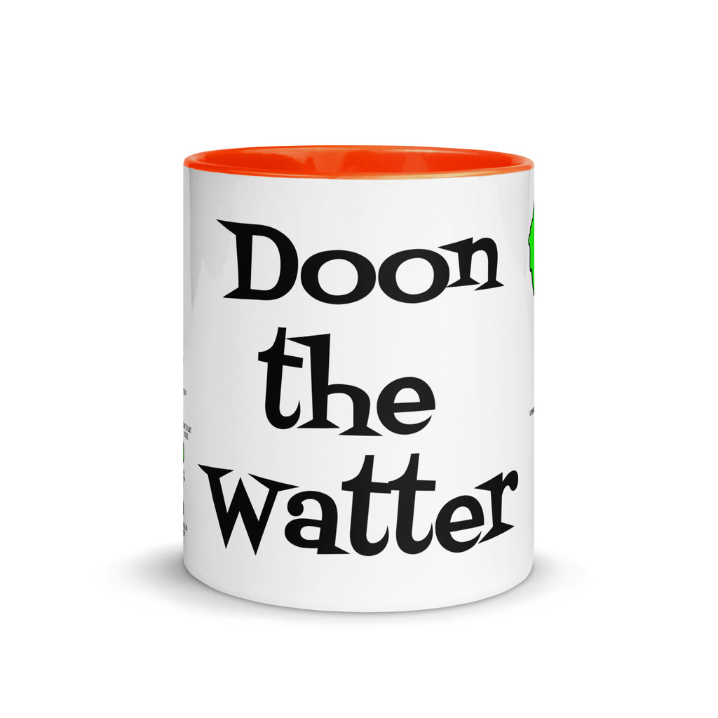 Doon the Watter, Isle of Bute Mug with different color inside