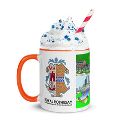 Rothesay, Isle of Bute Mug with different colors Inside