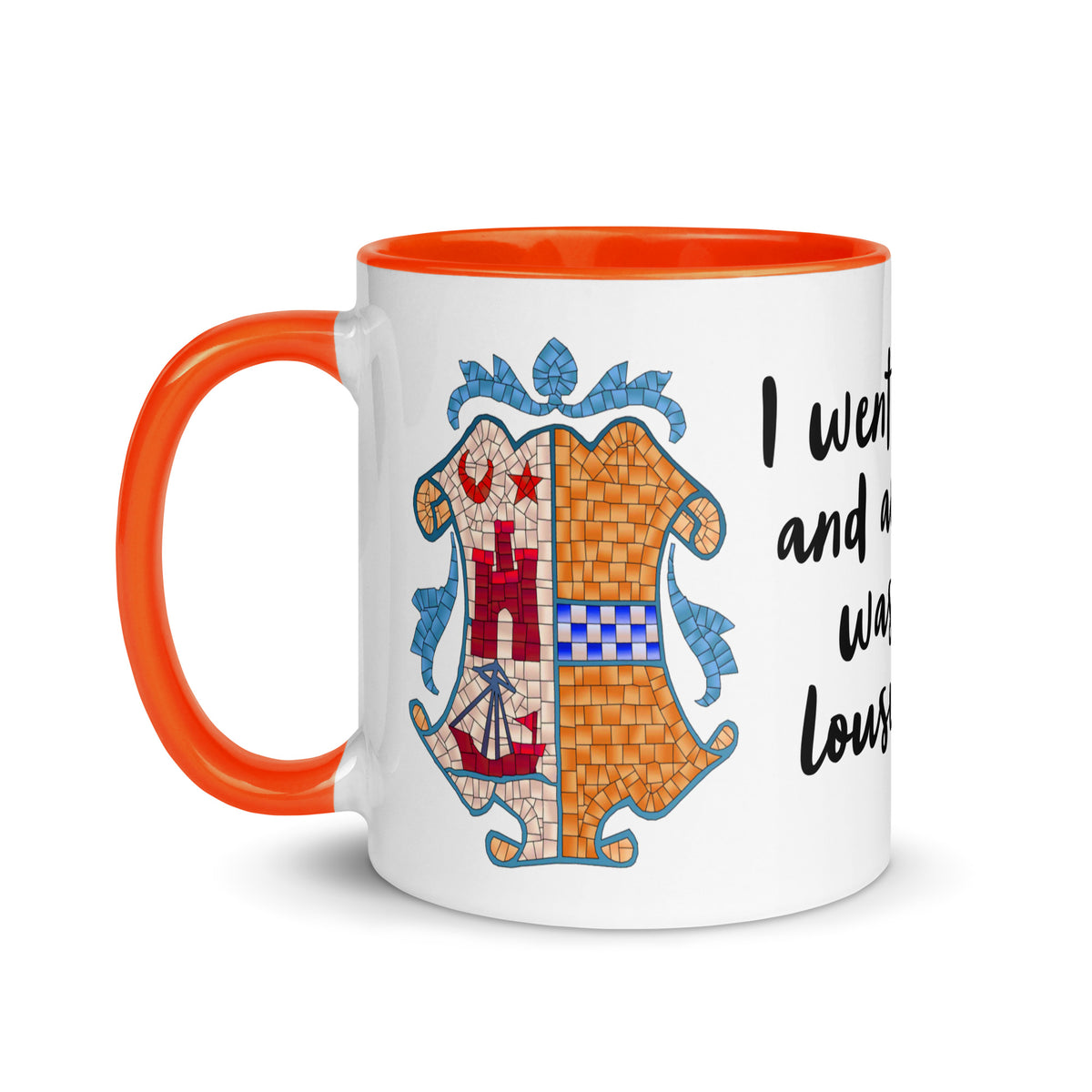 I went to Rothesay and all I got was a lousy mug with different colors Inside