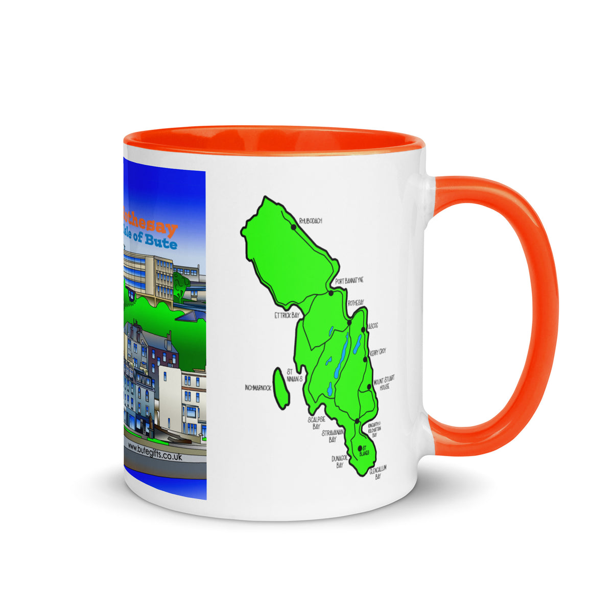 Rothesay Mug with different colors Inside