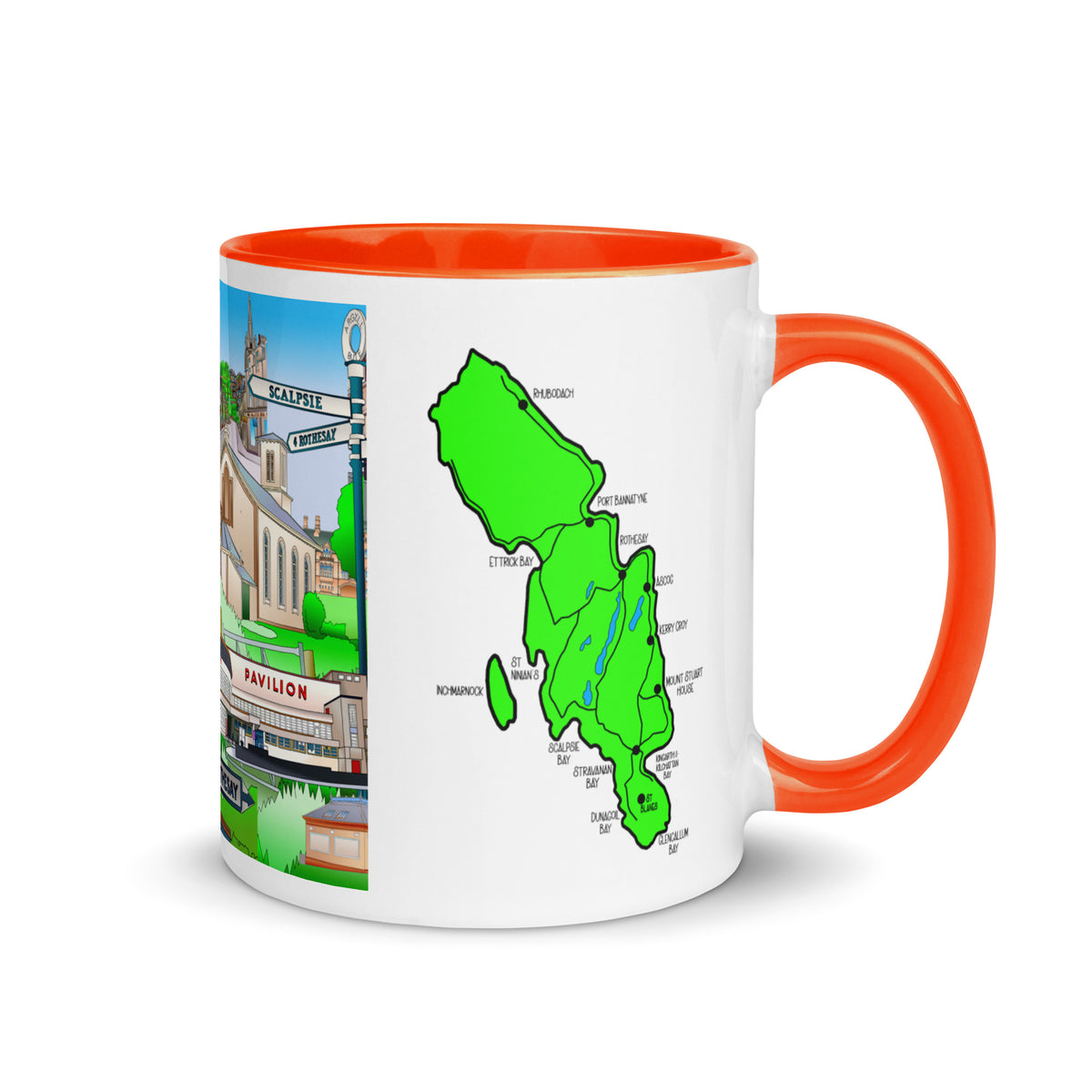 Bute Mug with different colors Inside