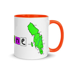 100% Brandane Mug with different colors Inside