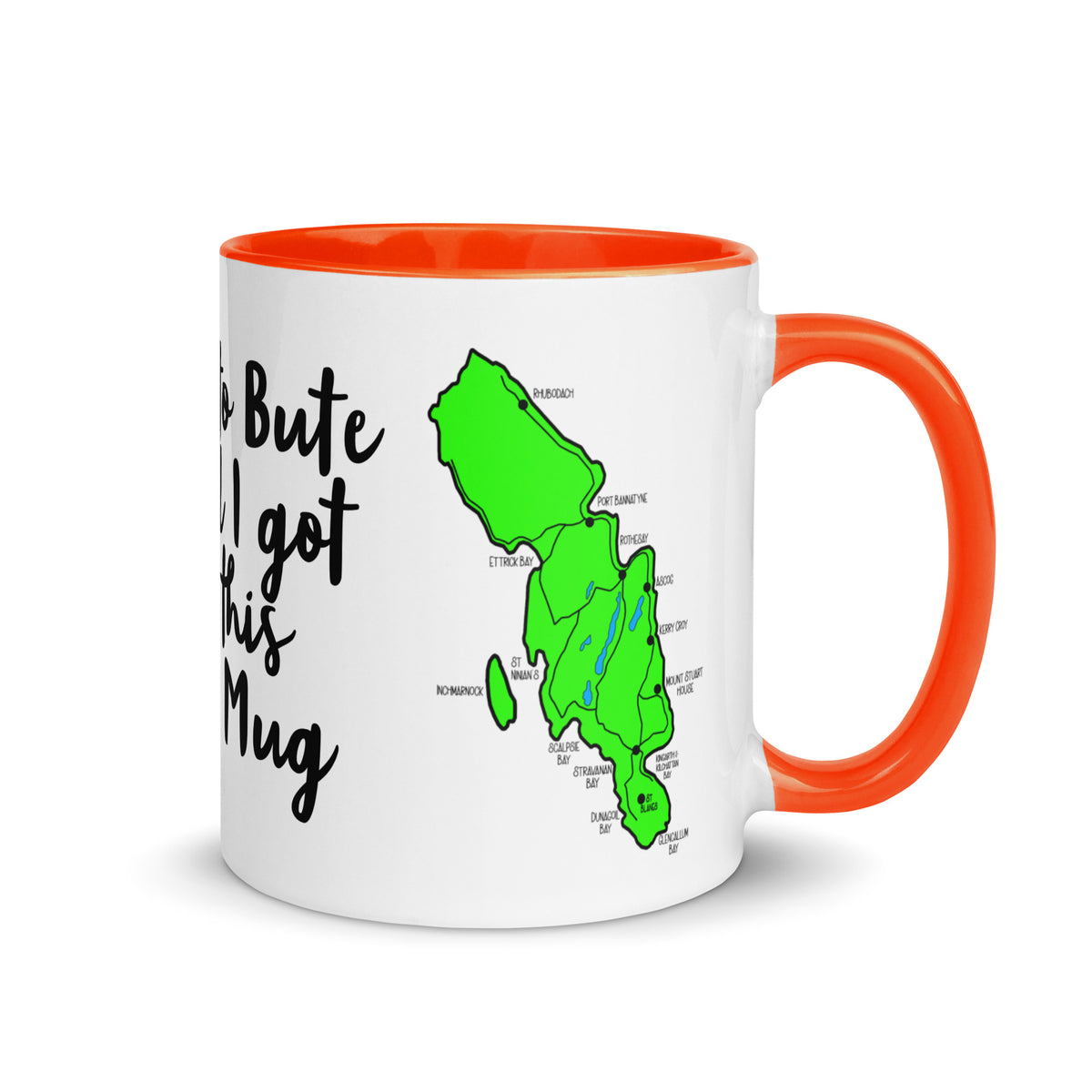I went to Rothesay and all I got was a lousy mug with different colors Inside