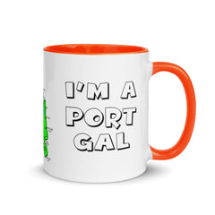 I'm a Port Gal mug with different colors Inside