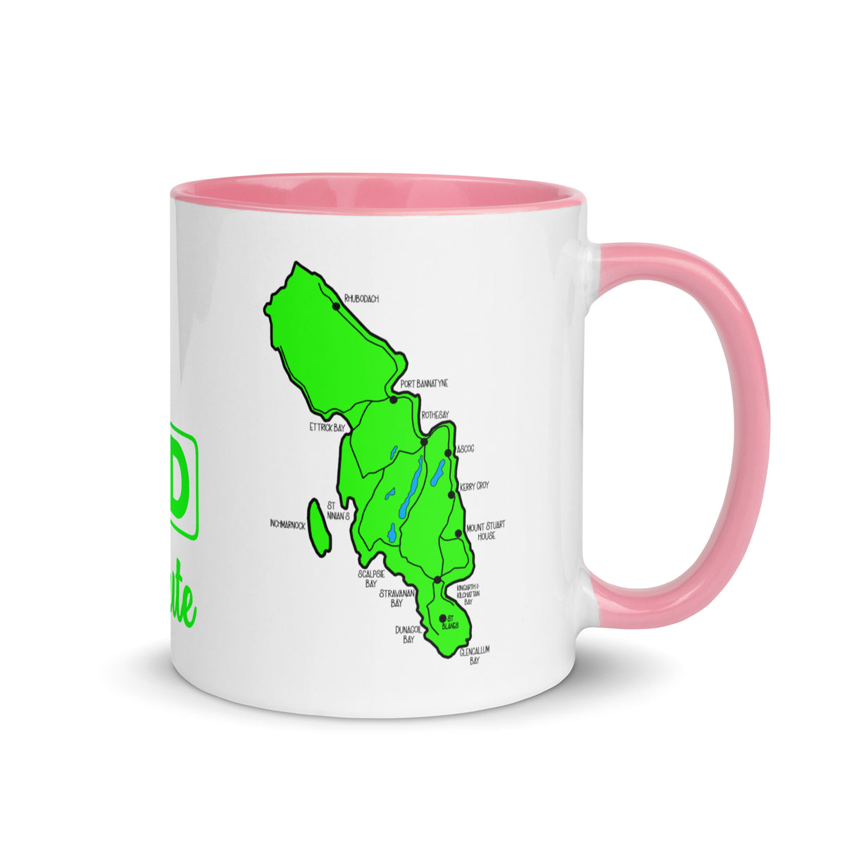 West Island Way Mug with Color Inside