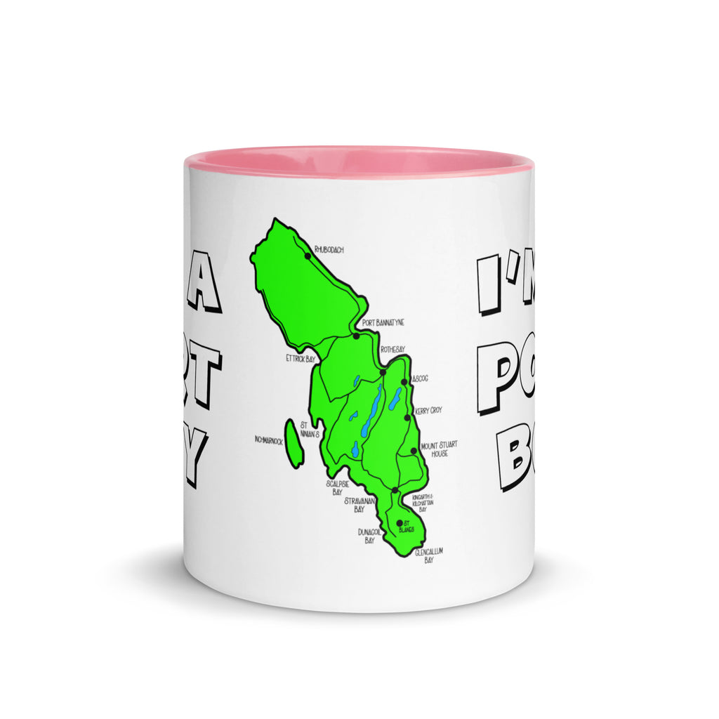 I'm a Port Boy mug with different colors Inside