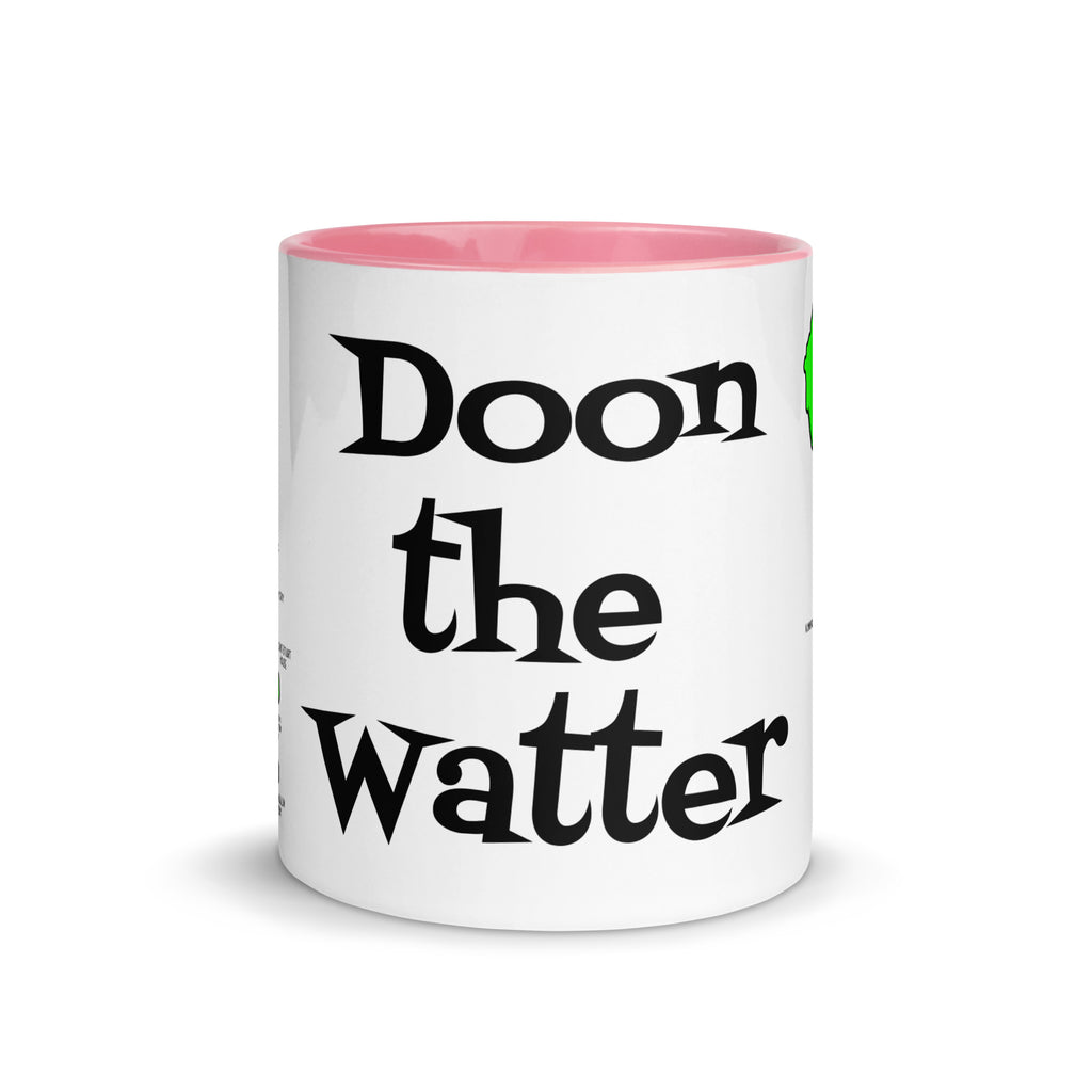 Doon the Watter, Isle of Bute Mug with different color inside
