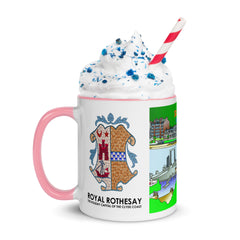 Rothesay, Isle of Bute Mug with different colors Inside